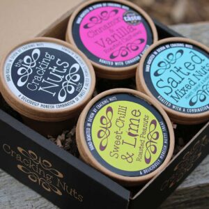 Classic Hand-Roasted Nut Selection (4 Tubs)