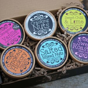 Classic Hand-Roasted Nut Selection (6 Tubs)