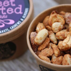 Tub: Sweet Roasted Mixed Nuts (100g)