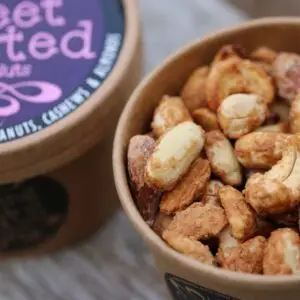 Tub: Sweet Roasted Mixed Nuts (100g)