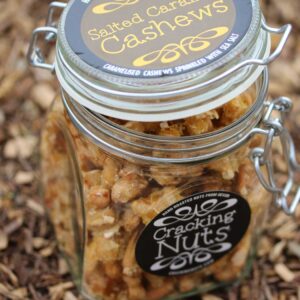 Jar: Salted-Caramel Cashews (400g)