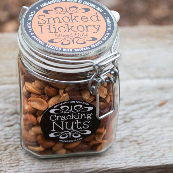 Jar: Smoked Hickory Mixed Nuts (500g)