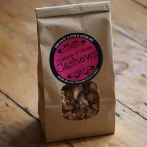 Refill Bag: Cinnamon & Vanilla Cashews (500g)