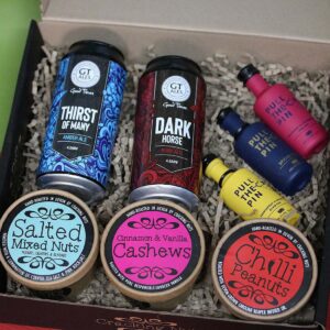 Beer, Rum & Nut Hamper (2 Ales, 3 Rums & 3 Tub of Cracking Nuts)