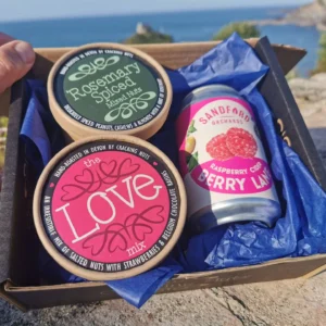Dad's Nuts Box: Raspberry Cider & 2 Nuts