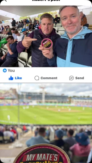 Instagram post from crackingnuts. This post is in position 1.
